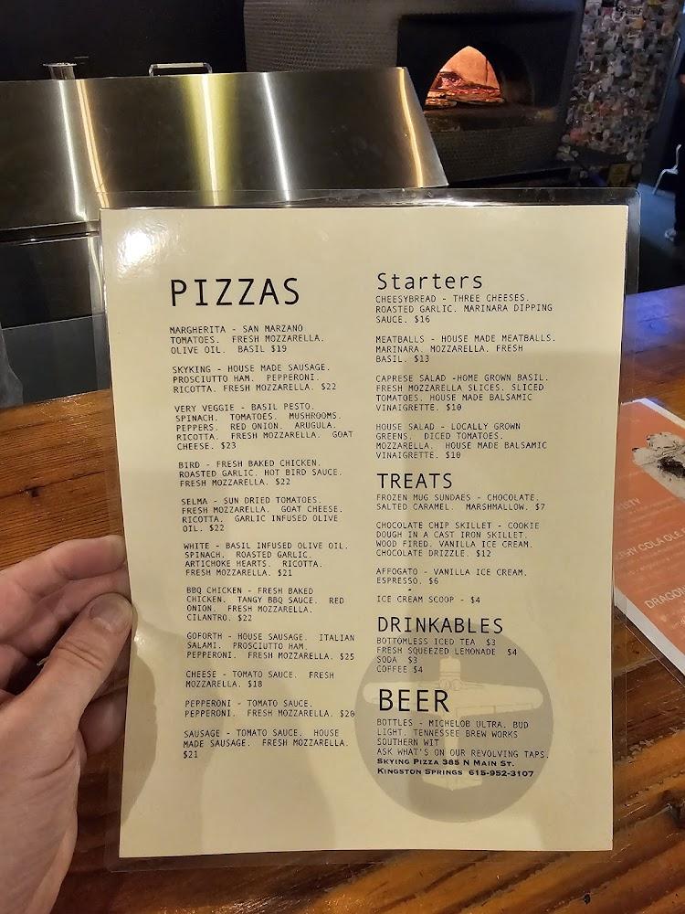 Skyking Pizza Menu image 3
